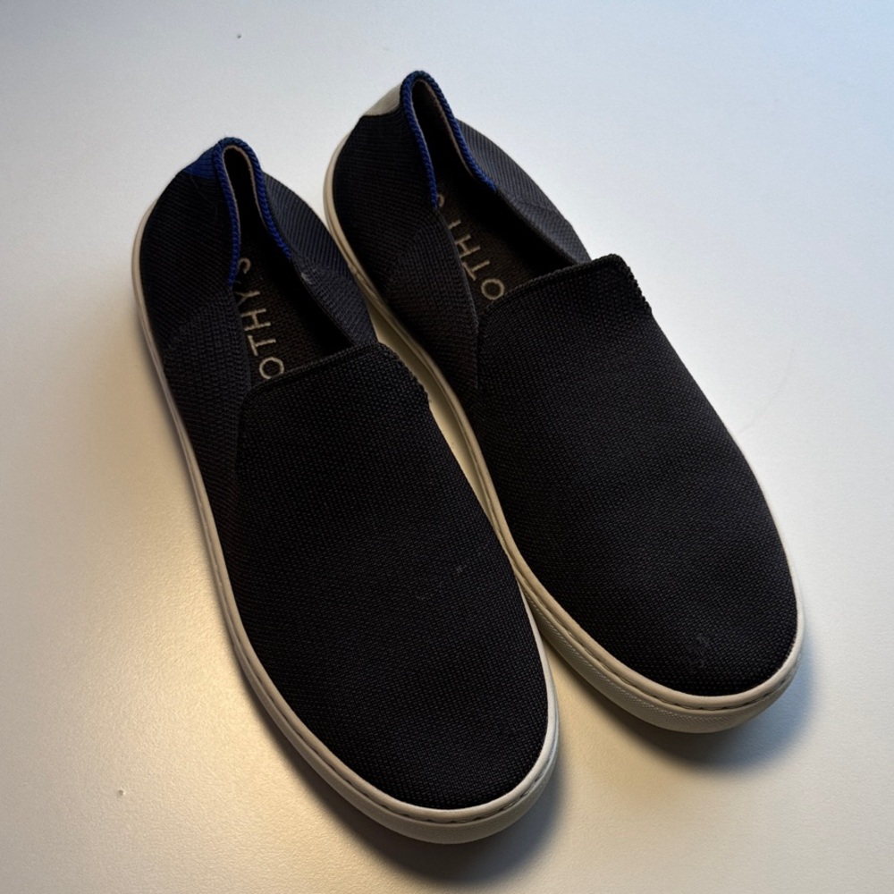 Rothy's Women’s Black Slip-On Sneakers 7.5